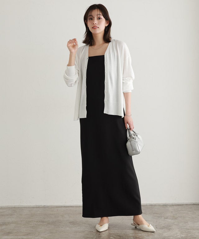 167cm / オフホワイト / ロング丈 / M