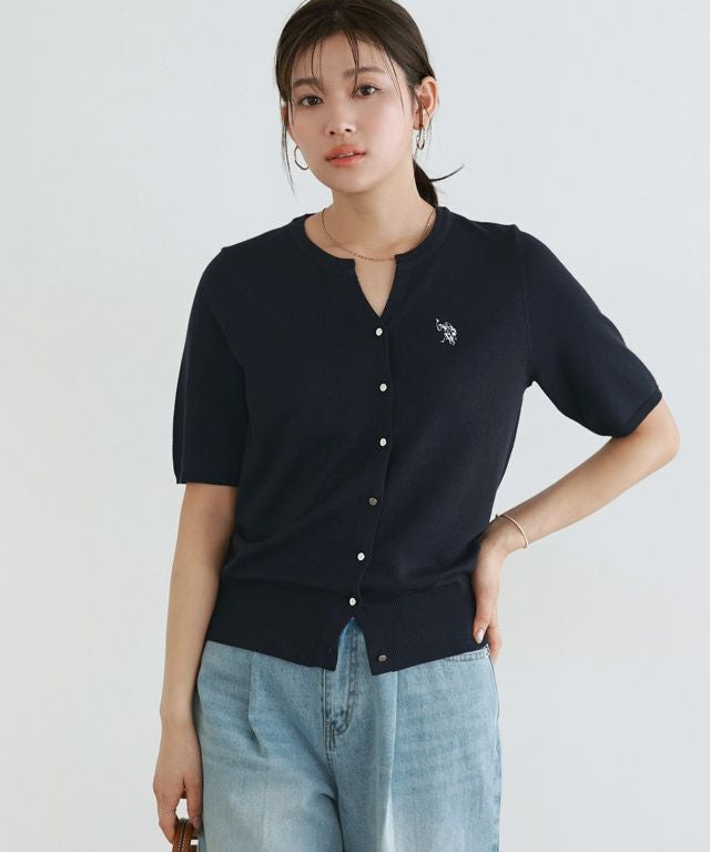 166cm / ネイビー×オフホワイト / M