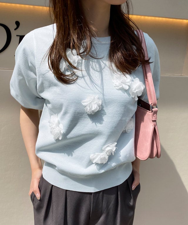163cm / ライトブルー / M