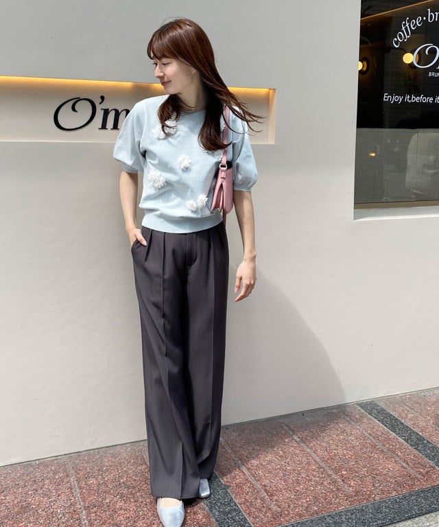 163cm / ライトブルー / M