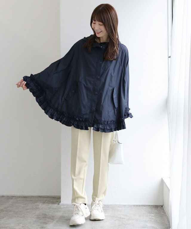 フリルポンチョレインコート | 【公式】Pierrot（ピエロ）レディース