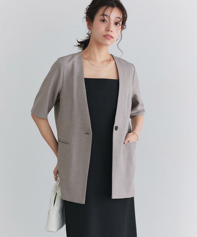 167cm / B / 杢グレージュ / M