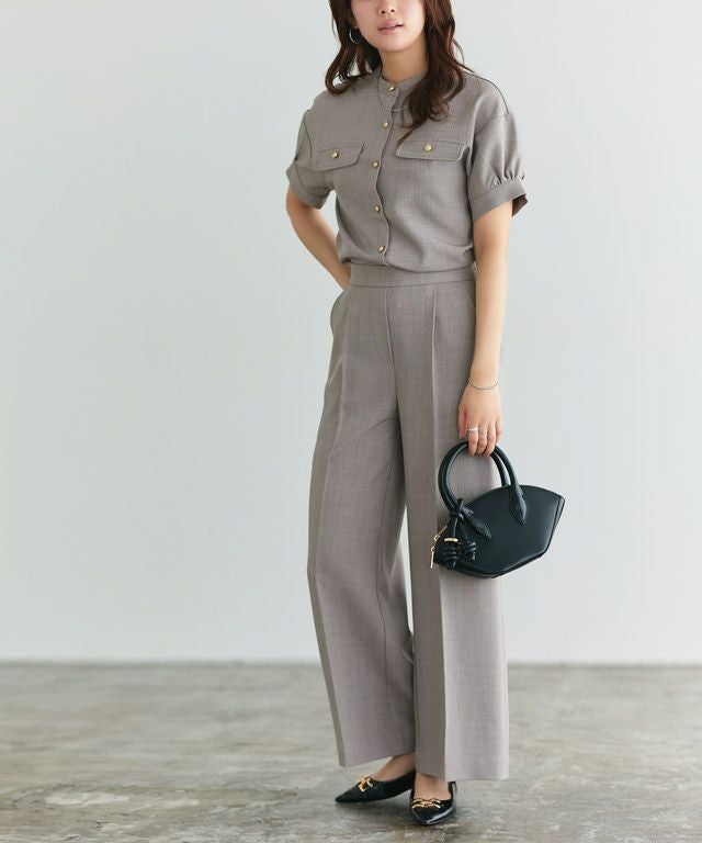 166cm / 杢グレージュ / M