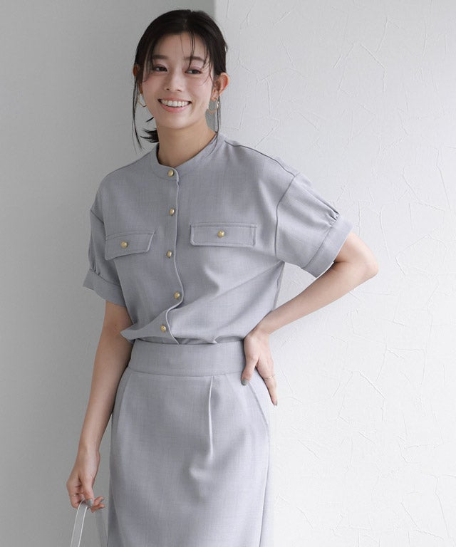 167cm / 杢アイスグレー / M