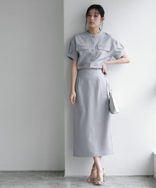 167cm / 杢アイスグレー / M