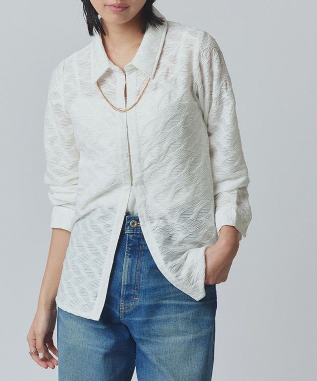 166cm / オフホワイト / M