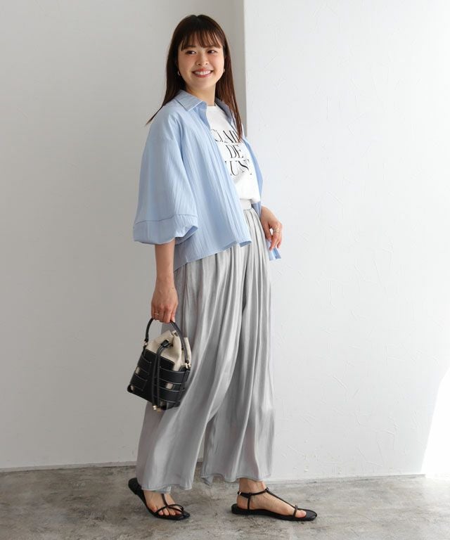 157cm / ライトグレー / M