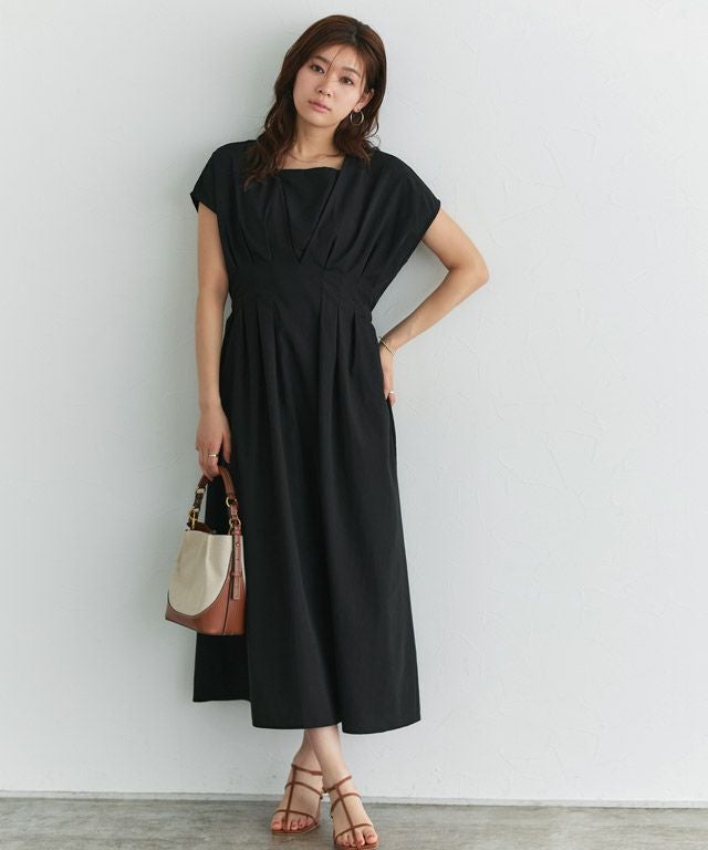 ウエストタックフレンチスリーブワンピース | 【公式】Pierrot（ピエロ