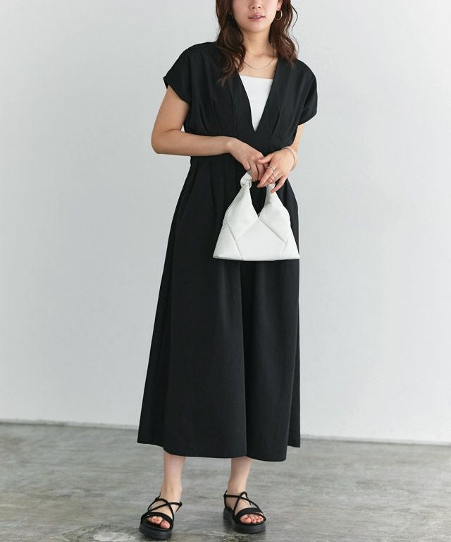 ウエストタックフレンチスリーブワンピース | 【公式】Pierrot（ピエロ