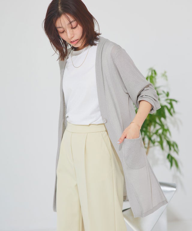 167cm / 杢グレー / M