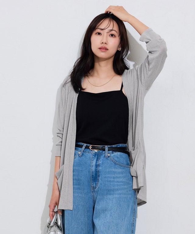 162cm / 杢グレー / M