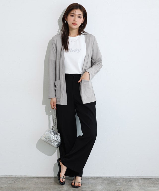 166cm / 杢グレー / M