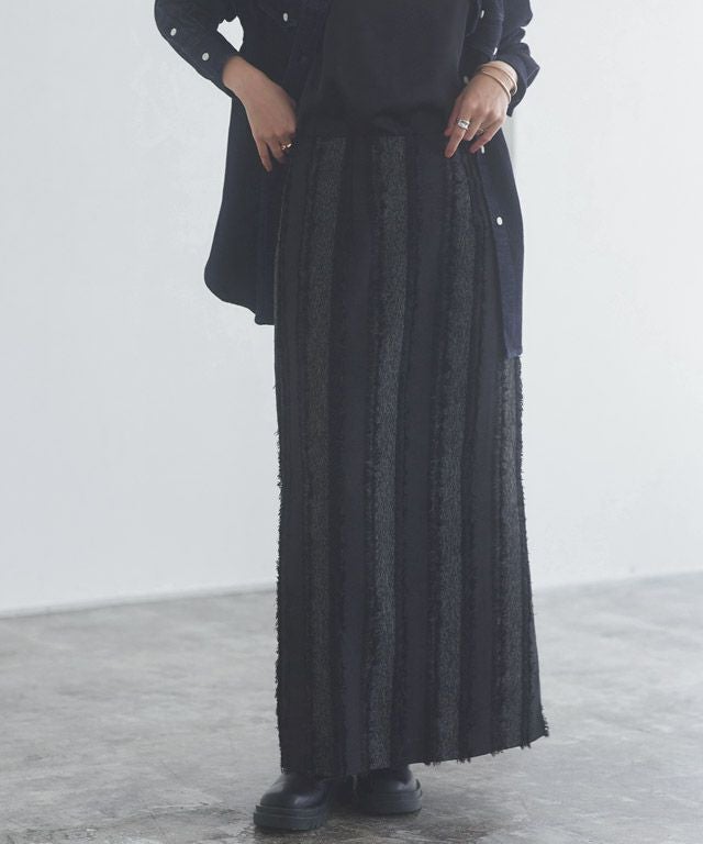 166cm / ブラックミックス / M