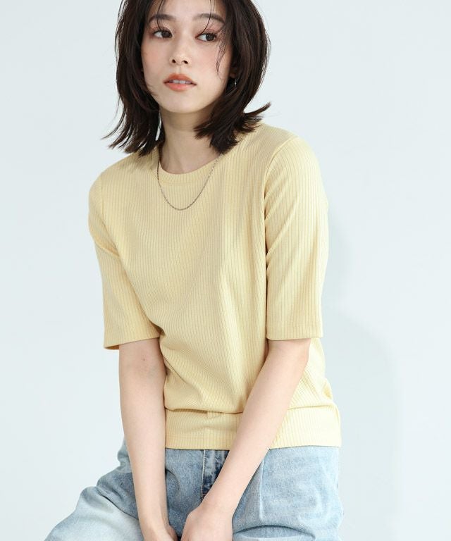 167cm / イエロー / 五分袖 / M