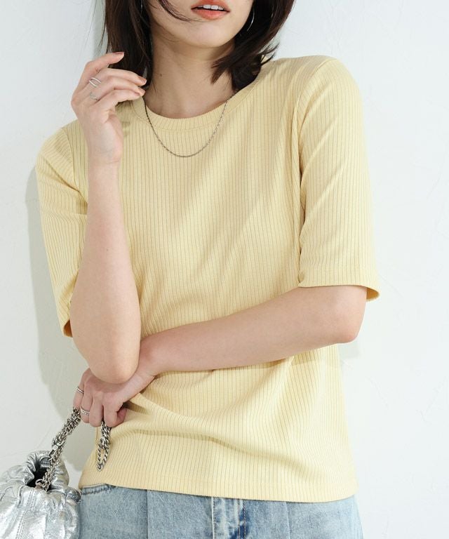 167cm / イエロー / 五分袖 / M