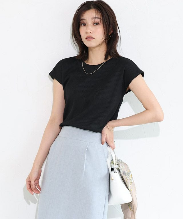 167cm / ブラック / フレンチスリーブ / M