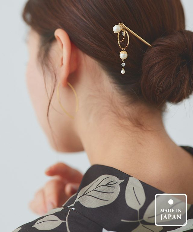 選べるパールデザインヘアスティック