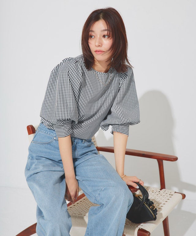 167cm / チェック / ブラック / M