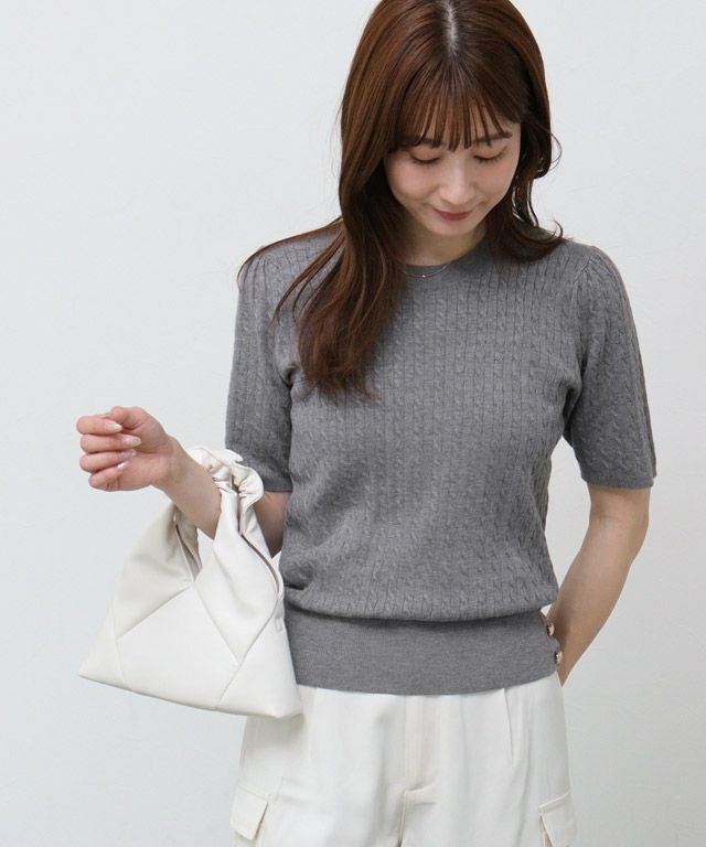 163cm / 杢グレー / M