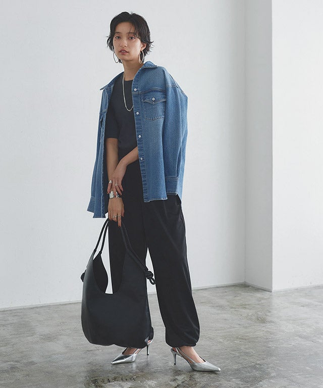 166cm / ブラック / M