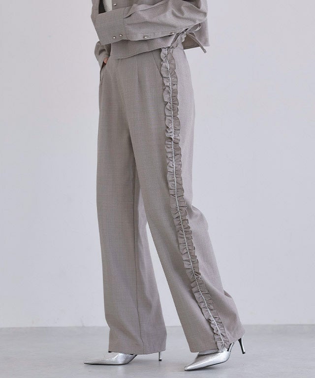 163cm / 杢グレージュ / M