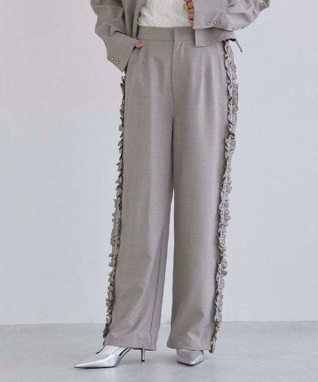 163cm / 杢グレージュ / M