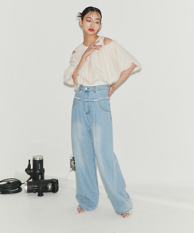 163cm / アイボリー / M