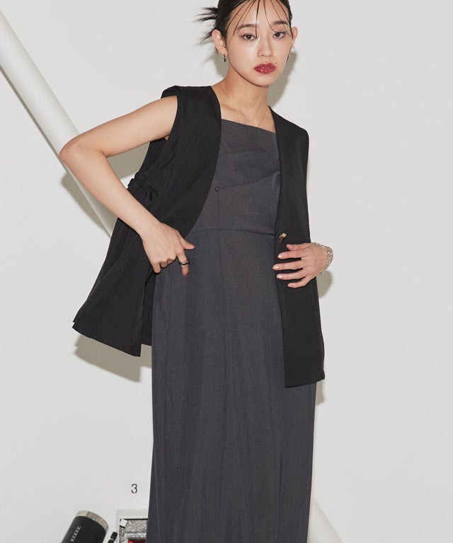 163cm / チャコール / S