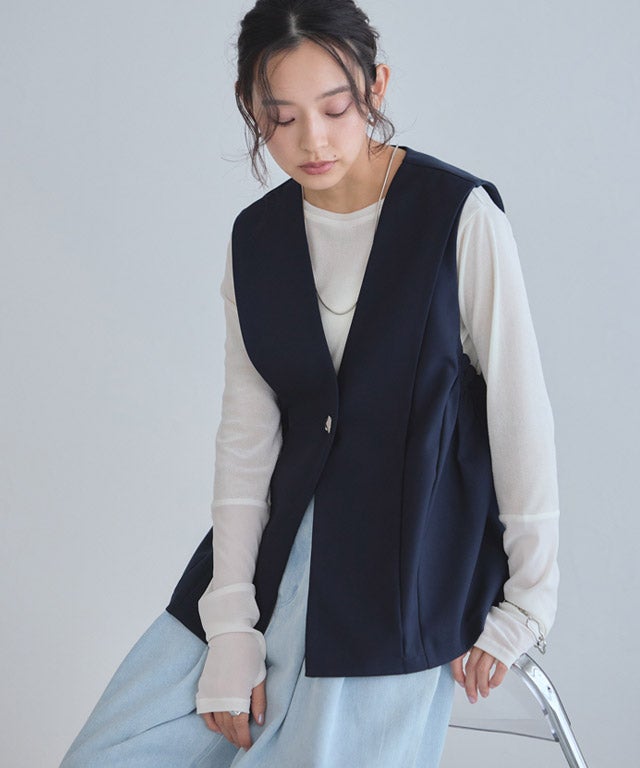 163cm / ネイビー / M