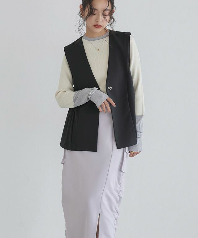 163cm / ネイビー / M