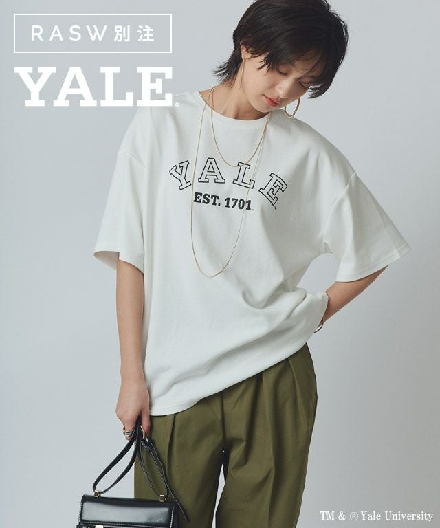 別注YALEロゴオーバーTシャツ
