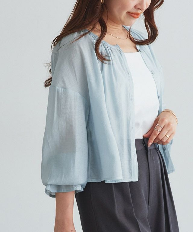 157cm / ミントブルー / M