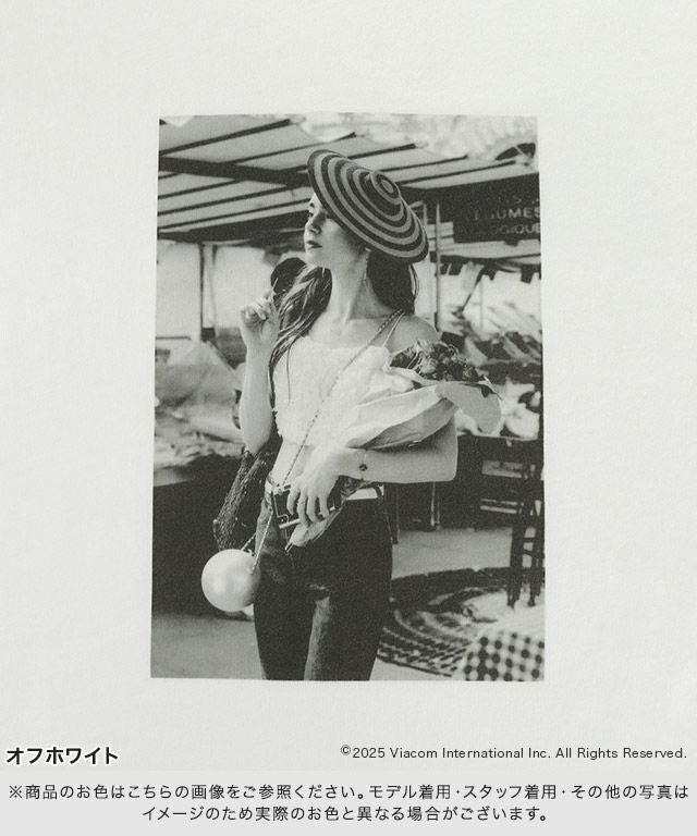 Tシャツ(長袖+七分) epine/Emily in Paris photograph long tee épine - epine/Emily in Paris photograph long teeの通販 by krnshop