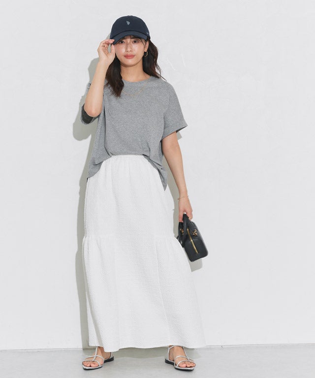 158cm / 杢グレー / M