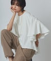 [RASW]オーバーフリルTシャツ
