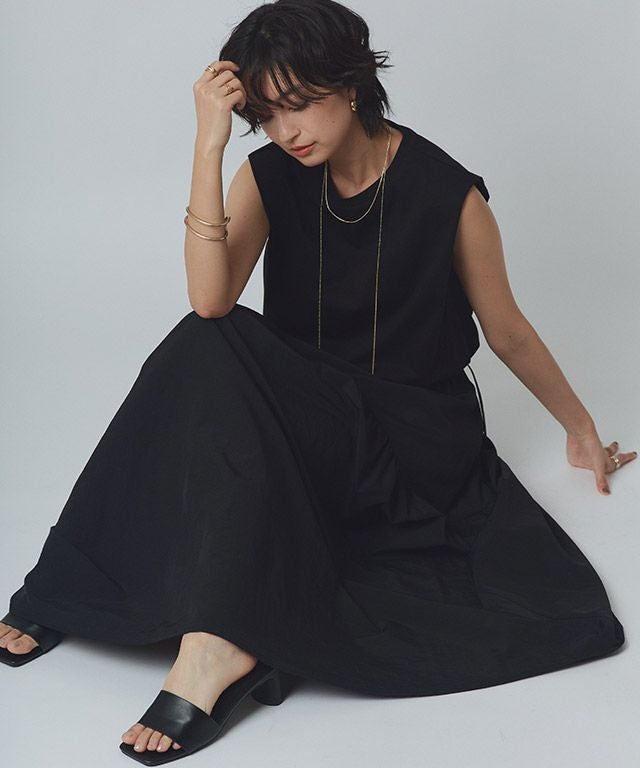 166cm / ブラック×ブラック / M