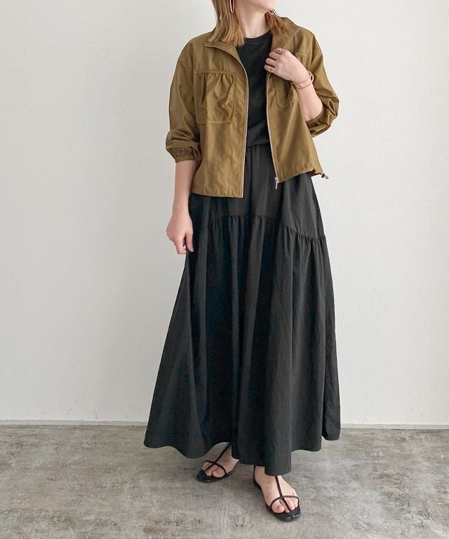 166cm / ブラック×ブラック / M