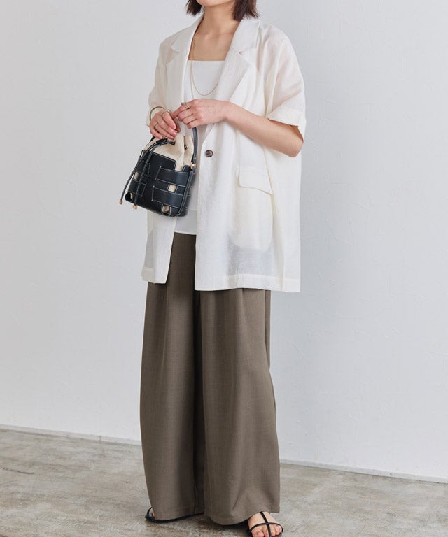 163cm / 杢ブラウン / M