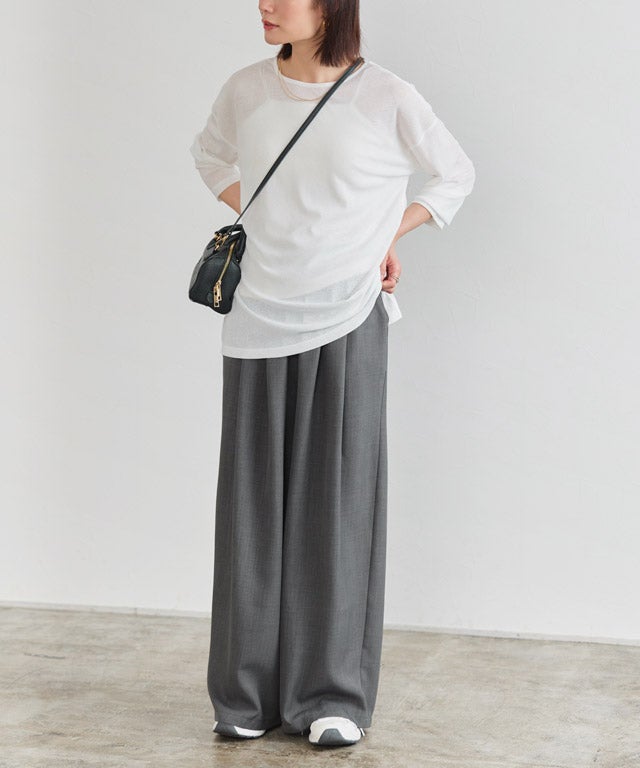 163cm / 杢チャコール / M