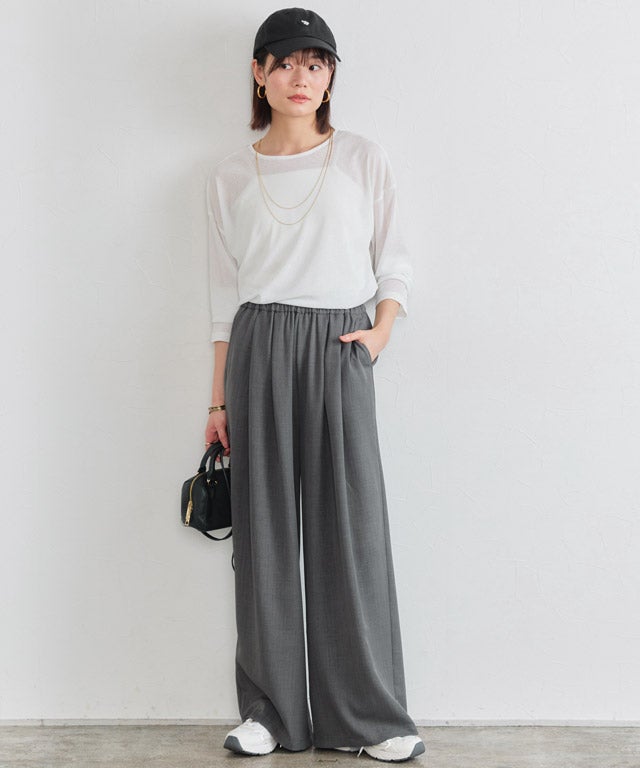 163cm / 杢チャコール / M