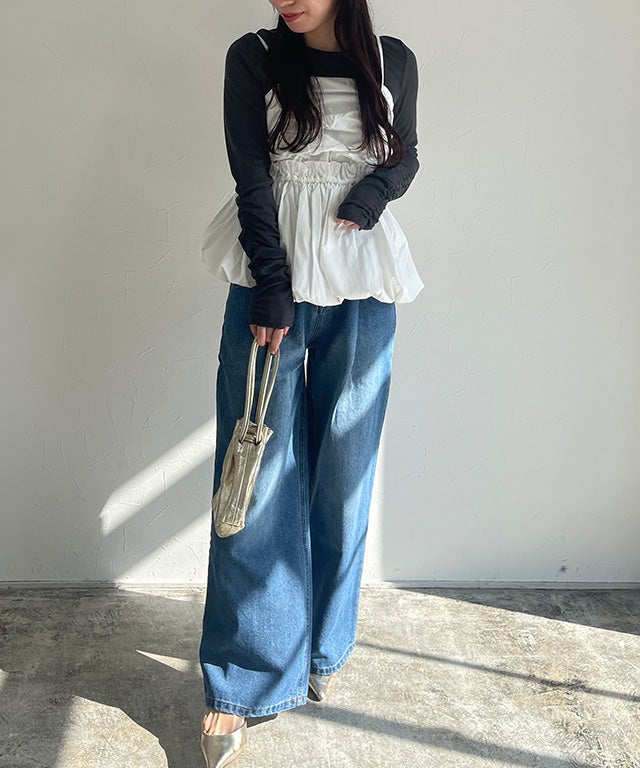 158cm / ブルー / M