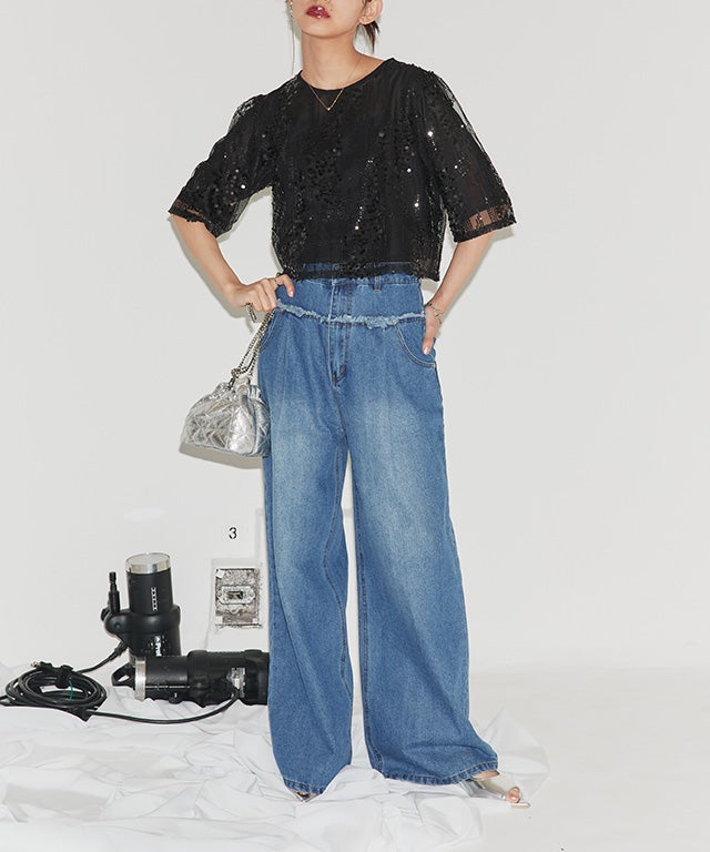 163cm / ブルー / M