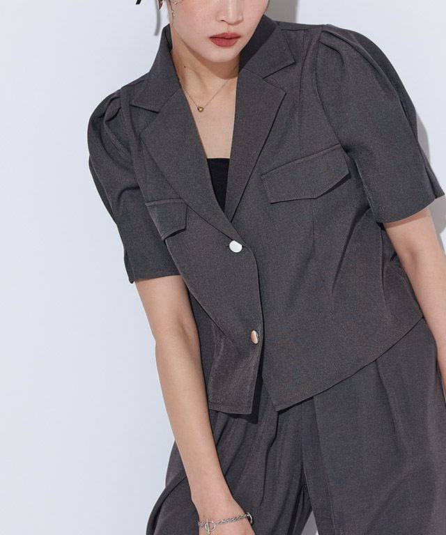 166cm / チャコール / M