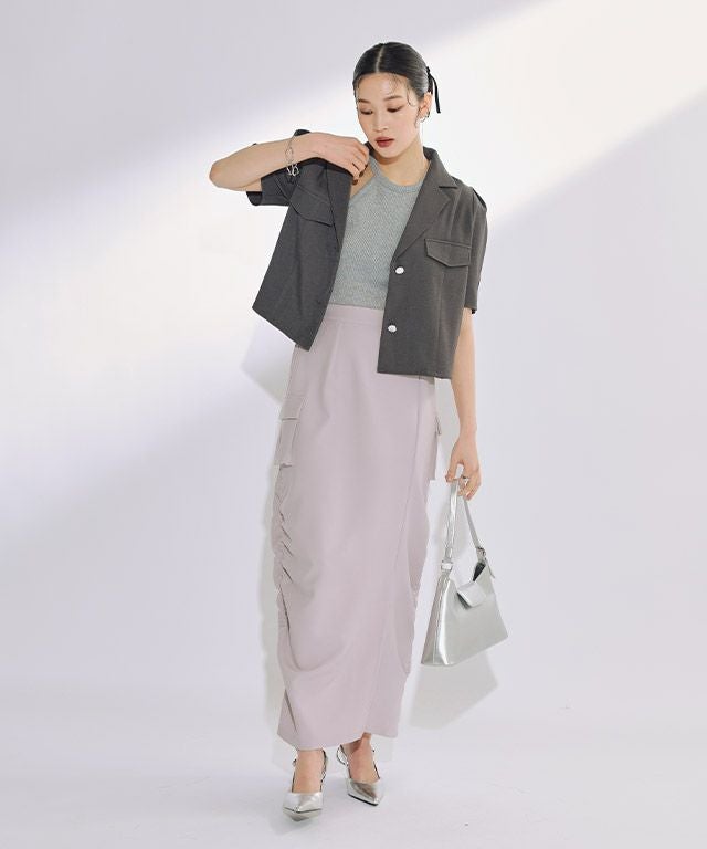 166cm / チャコール / M