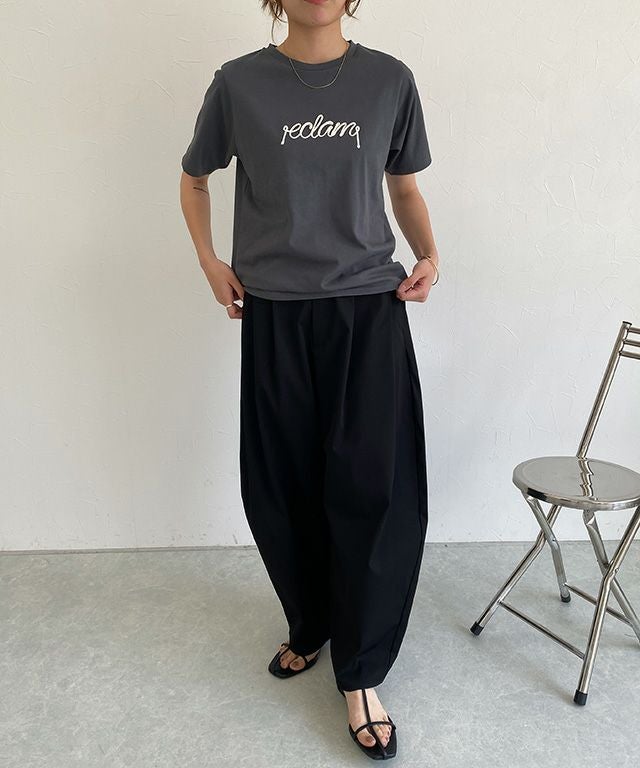 160cm /  チャコール×オフホワイト / M