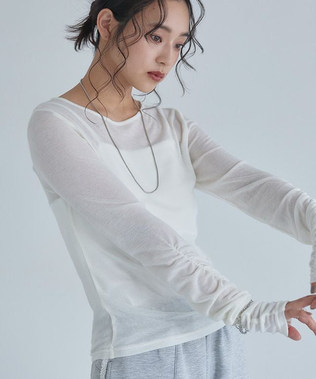 163cm / アイボリー / M