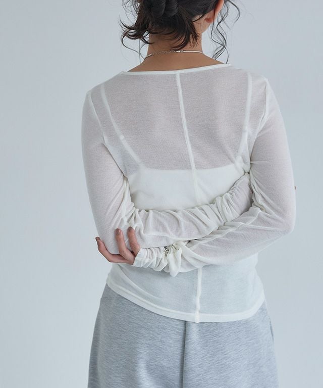 163cm / アイボリー / M