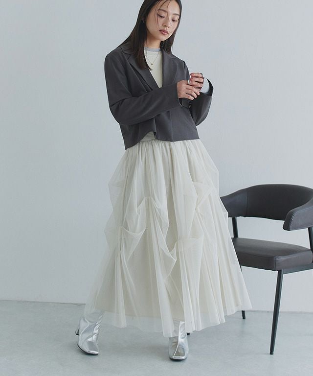 163cm / オフホワイト / M