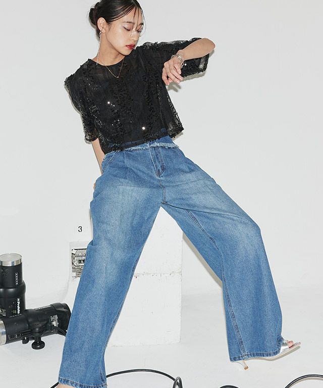 163cm / ブラック / M