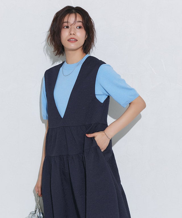 167cm / ネイビー / M